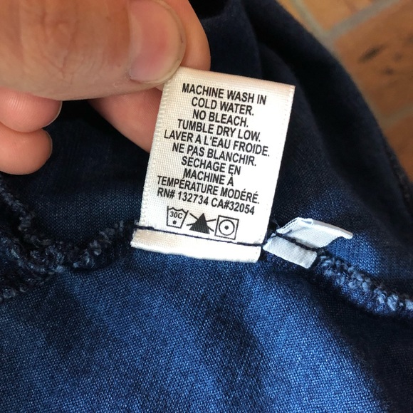 *Anthro Cloth & Stone Top - Blue Dolman Style - M - Picture 7 of 7